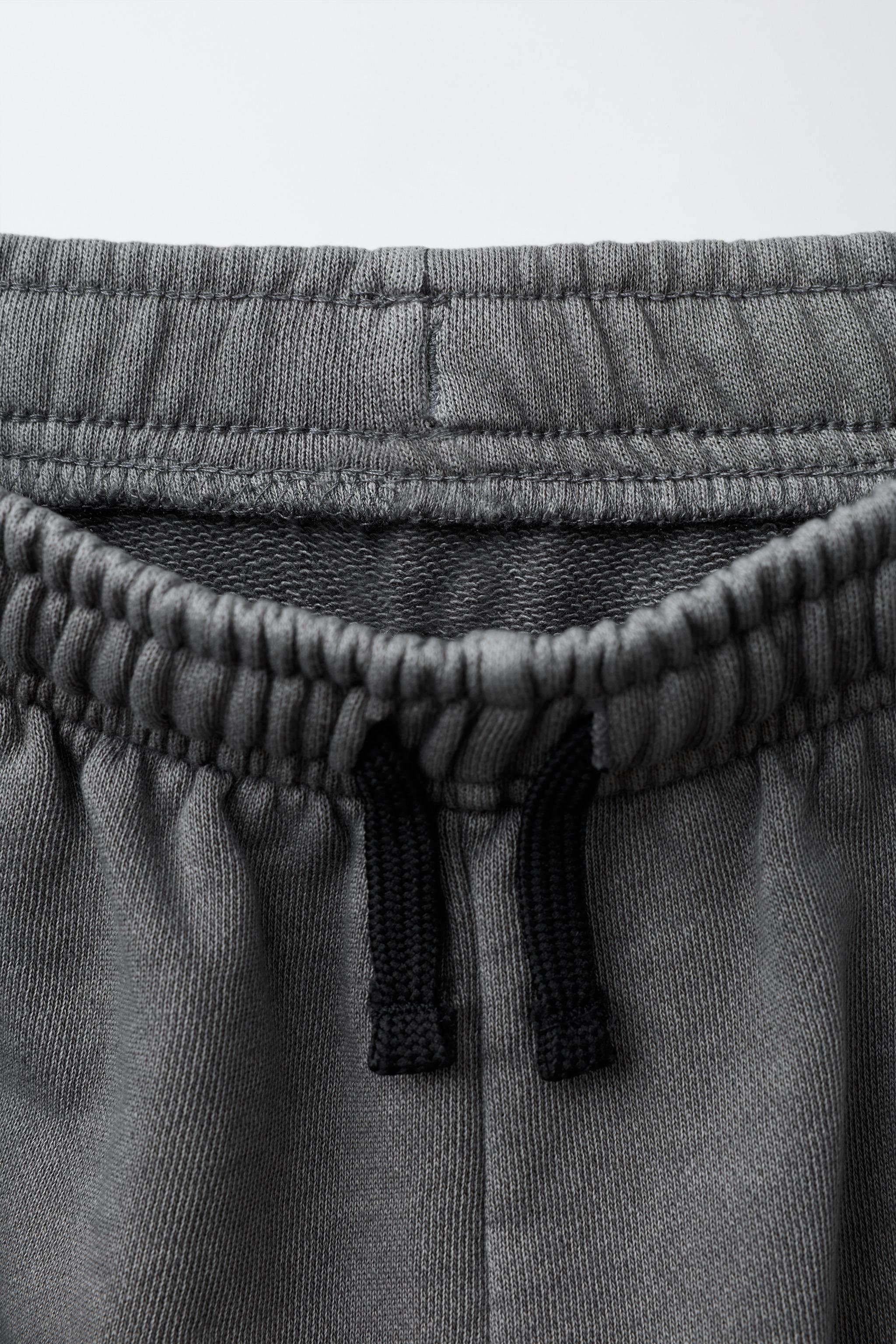 GARMENT-DYED FLEECE JOGGERS